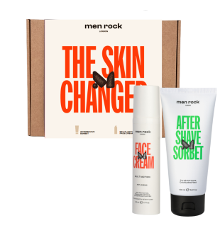 Men Rock THE SKIN CHANGER Face Care Kit Ādas kopšanas līdzekļu komplekts vīriešiem, 1 gab. | inbeauty.lv