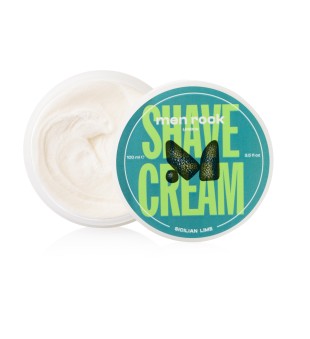 Men Rock Sicilian Lime Shave Cream Laima aromāta skūšanās krēms, 100 ml | inbeauty.lv