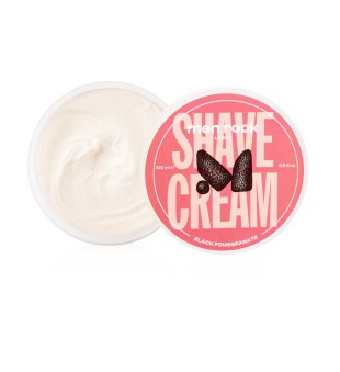 Men Rock Black Pomegranate Shave Cream Granātābolu aromāta skūšanās krēms, 100 ml | inbeauty.lv