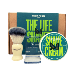 The Life Shaver Sicilian Lime Essential Shaving Kit Skūšanās līdzekļu komplekts, 1 gab.