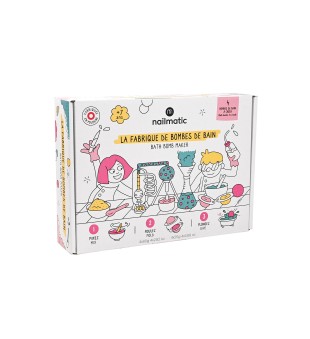 Nailmatic KIDS Bath Bomb Maker Komplekts vannas bumbu veidošanai, 1 gab. | inbeauty.lv