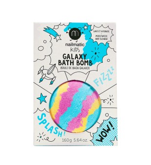 Nailmatic KIDS GALAXY Bath Bomb Vannas bumba, 160 g | inbeauty.lv