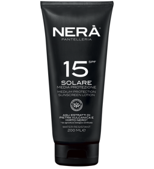 NERA Medium Protection Sunscreen Lotion SPF15 Saules aizsarglosjons, 200 ml | inbeauty.lv