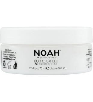 Noah 5.11. Hair Butter Matu sviests gludumam un aizsardzībai pret savelšanos 75 ml | inbeauty.lv