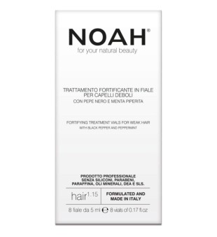 Noah 1.15. Fortifying Treatment Vials Serums novājinātiem matiem 8x5 ml | inbeauty.lv