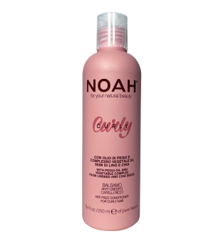 Noah Curly Anti Frizz Conditioner Izlīdzinošs kondicionieris cirtainiem matiem, 250ml | inbeauty.lv