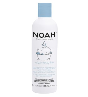 Noah Kids Creamy Shower Lotion Krēmīgs ķermeņa mazgāšanas līdzeklis ar pienu un cukuru bērniem, 250 ml | inbeauty.lv