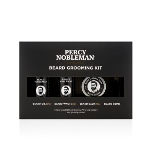 Percy Nobleman Beard Grooming Kit Bārdas kopšanas komplekts, 1 gab. | inbeauty.lv