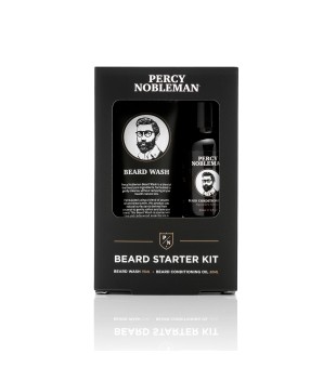 Percy Nobleman Beard GroomStartering Kit Bārdas kopšanas komplekts, 1 gab. | inbeauty.lv