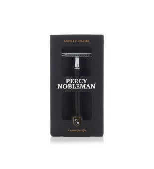 Percy Nobleman Safety Razor Dubulta asmeņa skuveklis, 1 gab. | inbeauty.lv