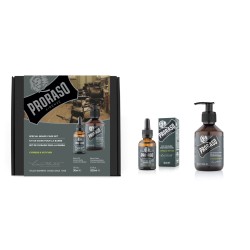 Duo Pack Cypress & Vetyver Beard Oil & Shampoo Bārdas kopšanas komplekts, 1 gab.