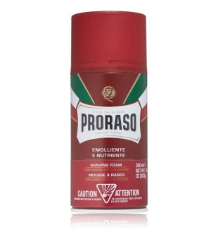 Proraso Red Line Shaving Foam Ādu mīkstinošas skūšanās putas, 300 ml | inbeauty.lv
