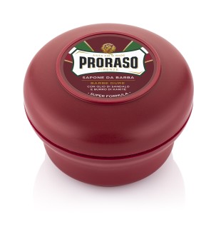 Proraso Red Line Shaving Soap In a Jar Ādu barojošas skūšanās ziepes, 150 ml | inbeauty.lv