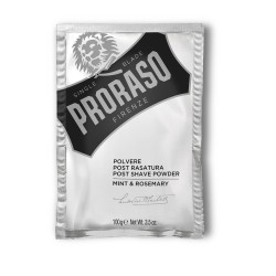 Post Shave Powder Piparmētru un rozmarīna smaržu pulveris lietošanai pēc skūšanās, 100 g 