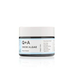 Q+A Snow Algae Intensive Face Cream Intensīvi barojošs sejas krēms, 50 g | inbeauty.lv