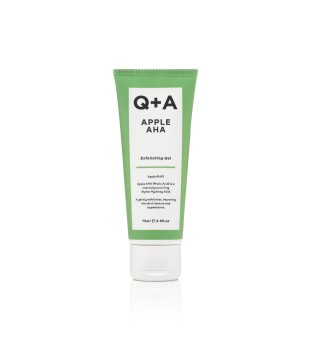 Q+A Apple AHA Exfoliating Gel Želeja ādas attīrīšanai, 75 ml | inbeauty.lv