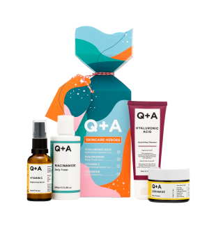 Q+A Skincare Heroes Sejas kopšanas līdzekļu komplekts, 1 gab. | inbeauty.lv