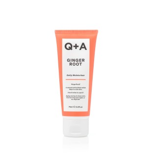 Q+A Ginger Root Daily Moisturiser Mitrinātājs lietošanai ikdienā, 75 ml | inbeauty.lv