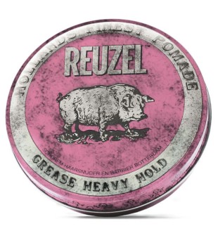 Reuzel Pink Grease Heavy Hold Pomade – Pomāde matiem, 340 g | inbeauty.lv