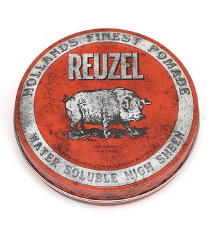 Reuzel Red Water Soluble High Sheen Pomade – Pomāde matiem, 340 g | inbeauty.lv