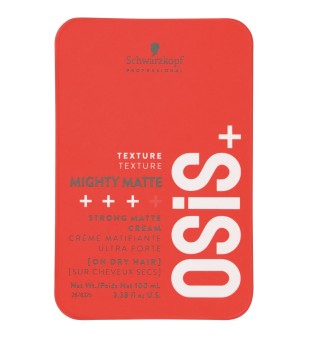 Schwarzkopf Professional OSIS+ Mighty Matte Stipras fiksācijas krēms ar matētu efektu 100ml | inbeauty.lv