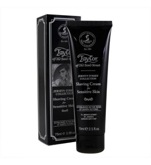 Taylor of Old Bond Street Jermyn Street Shaving Cream Skūšanās krēms jutīgai ādai, 75 g | inbeauty.lv