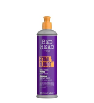 TIGI Bed Head Serial Blonde Purple Toning Shampoo Šampūns gaišiem matiem, 400ml | inbeauty.lv