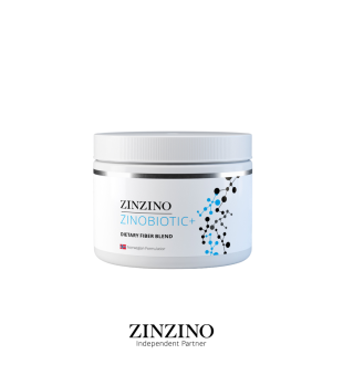 ZINZINO Zinobiotic+ Uztura šķiedru maisījums, 180g | inbeauty.lv